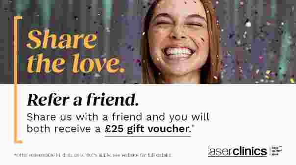 Refer a friend and receive a £25 gift voucher*