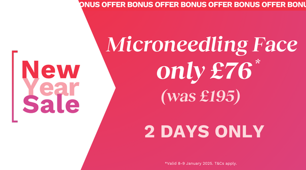 £76 Microneedling Face